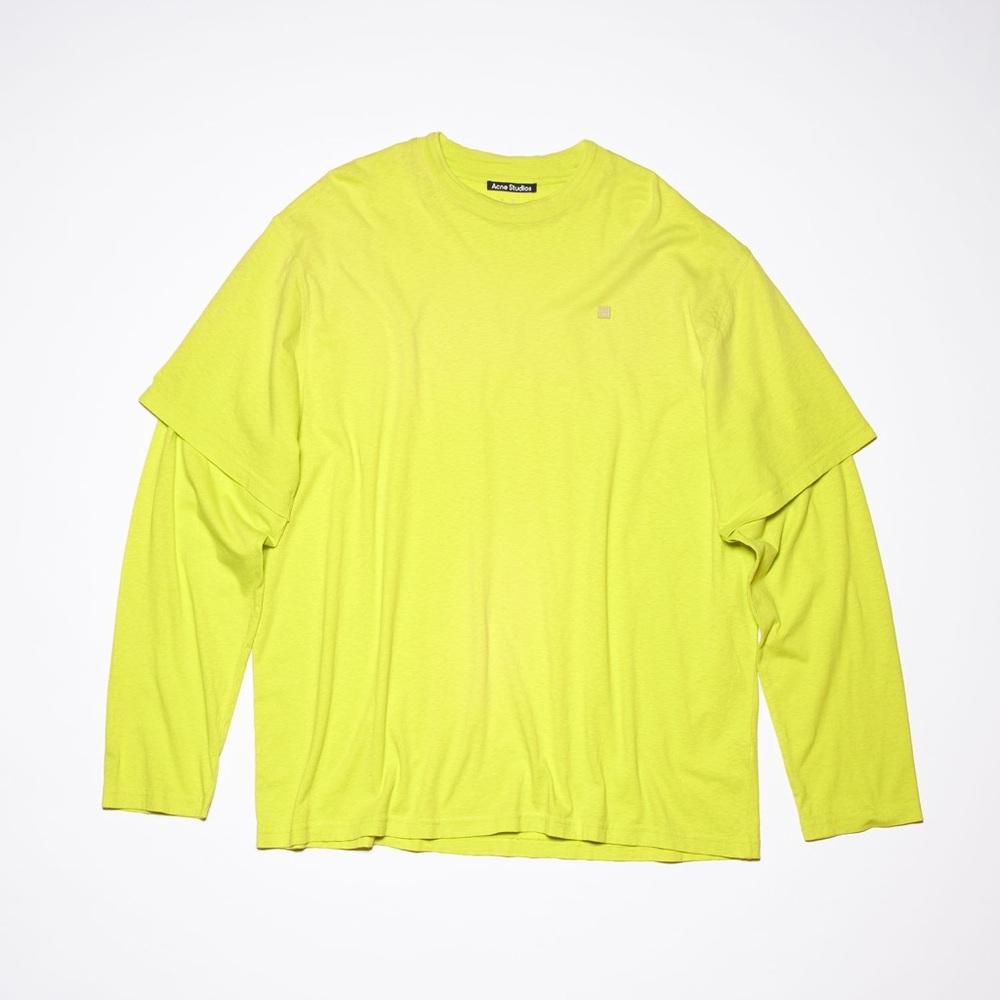 Acne Studios - Lemon Yellow Long Sleeve T-Shirt - NWT